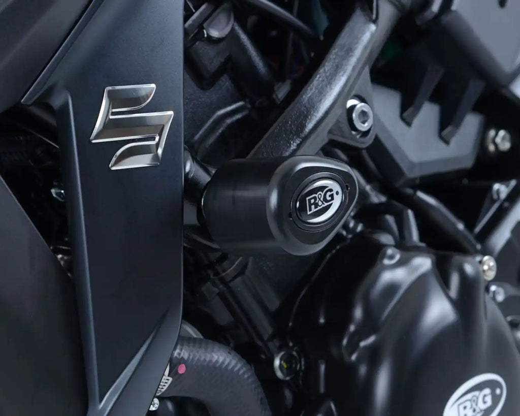 Kit completo topes de caída R&G Aero para Suzuki GSX-S750 con herrajes incluidos