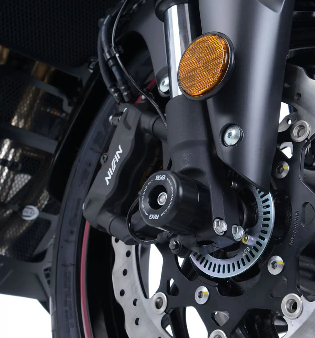 Sistema completo protectores horquilla R&G con barra unión Suzuki GSX-S750