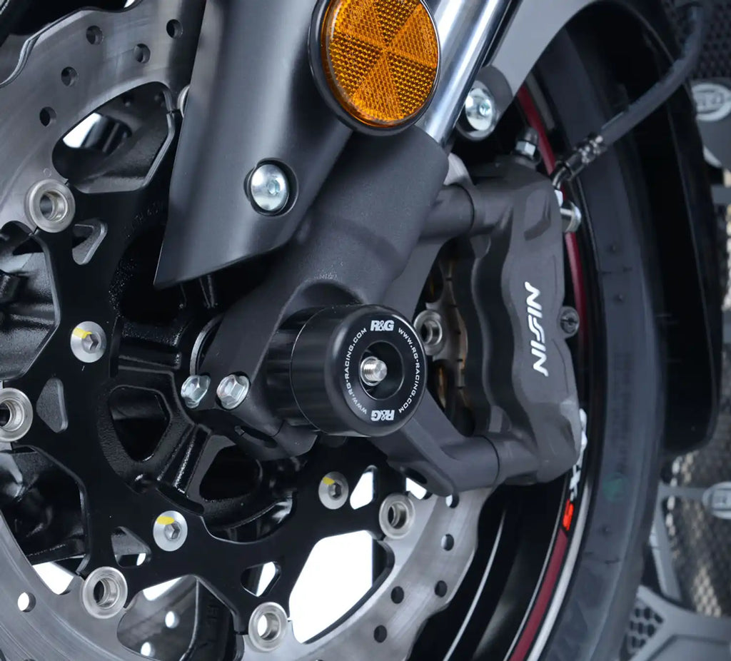 Protector horquilla R&G acabado negro discreto GSX-S750