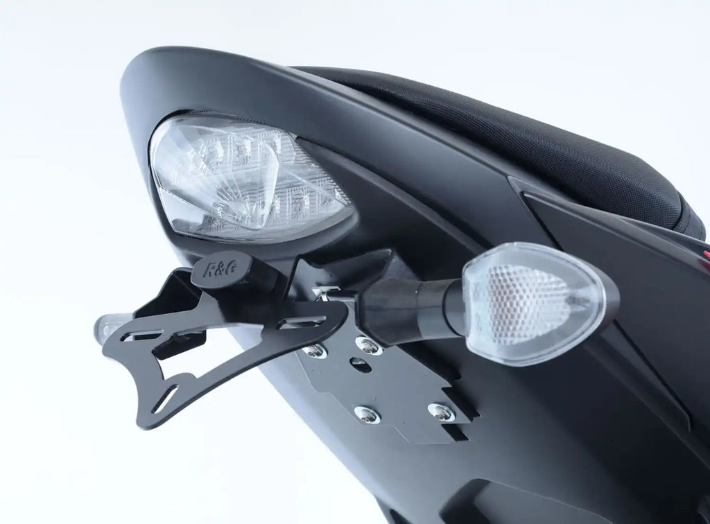 Hardware completo kit soporte patente R&G LP0223BK para Suzuki