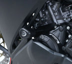 Comparativa perfil Topes de Caída R&G Race Kit vs estándar Honda CBR250RR