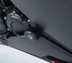 Topes de Caída R&G Aero Race Kit negro montados en Honda CBR250RR vista lateral derecha