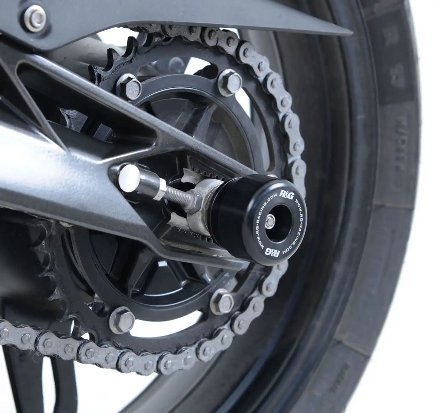 Par de Topes de Eje R&G con barra conectora de acero inoxidable para BMW G310 series