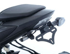 Construcción acero inoxidable soporte patente R&G para GSX-S 750