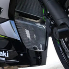 Protector radiador R&G acero Kawasaki Z500 Eliminator 500 instalación OEM