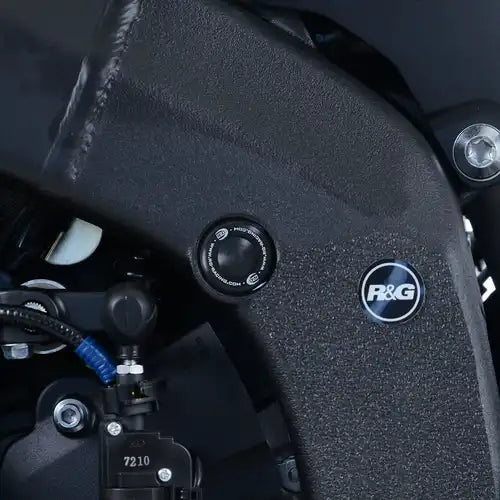 Calce específico rejilla downpipe R&G PRO en colectores Yamaha YZF-R6
