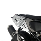 Rieles Laterales R&G montados en Yamaha Ténéré 700 2025 acabado negro vista lateral izquierda