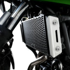 Comparativa flujo aire diseño hexagonal protector radiador R&G PRO Ninja 650