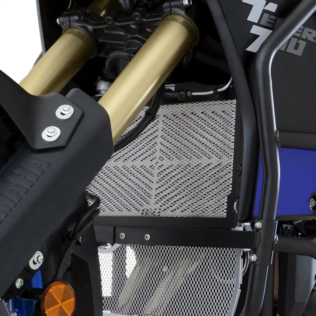 Protector de Radiador R&G acero inoxidable Yamaha Ténéré 700 corte láser CNC