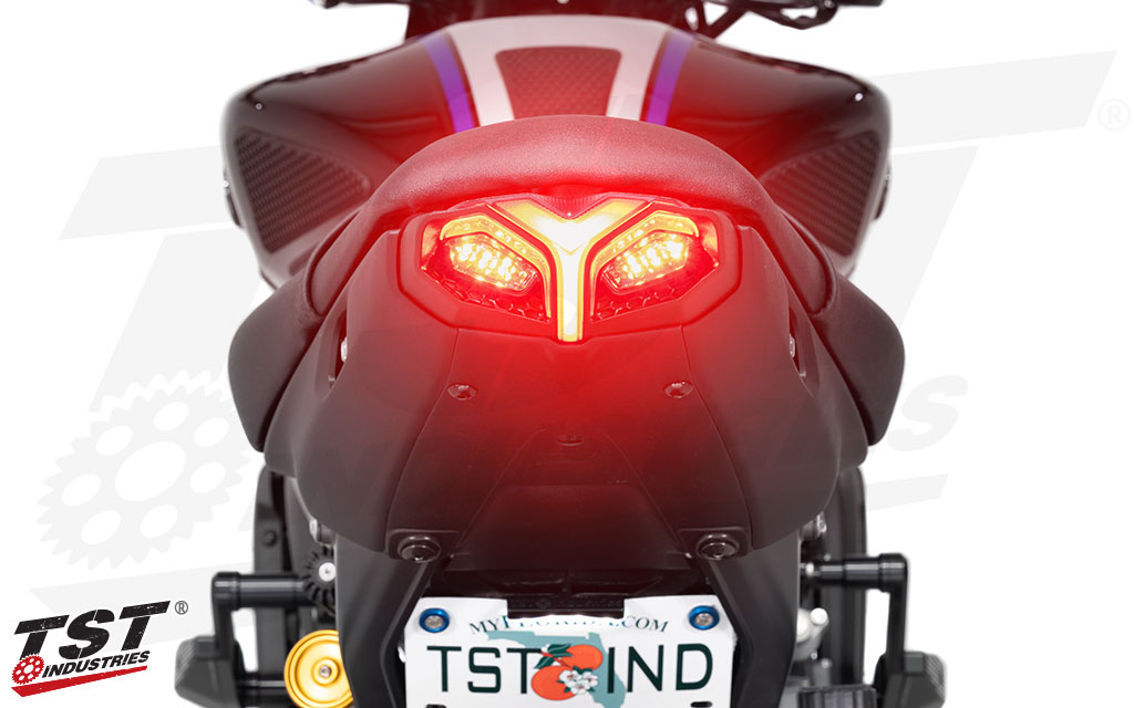 Luz trasera TST para Yamaha MT-09 (2021-2023)