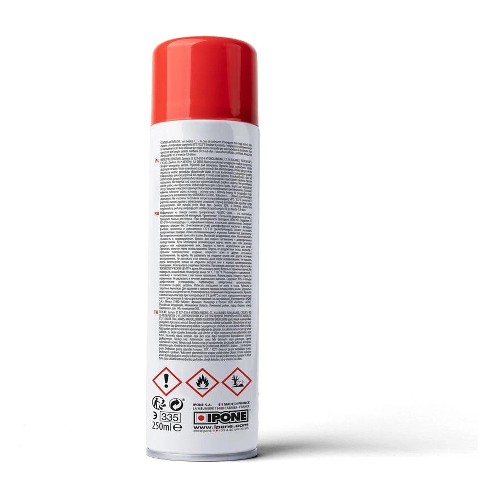 ABRILLANTADOR Y PROTECTOR DE PLASTICOS IPONE PLASTIC SHINE - IPONE 250 ML