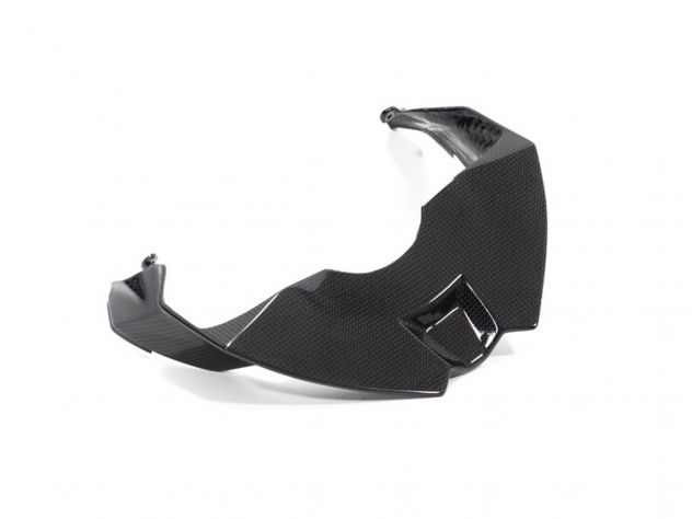Alas de faro carbono pulido Ilmberger montadas en Ducati Streetfighter V2 2023