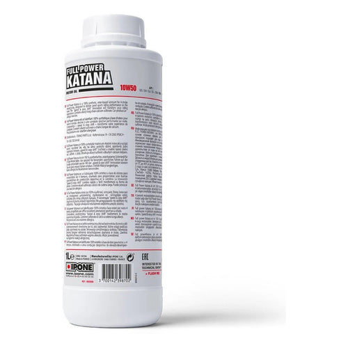 Aceite de Moto Ipone Full Power Katana 10W-50 - 1L – vista 2