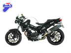 Terminal Termignoni ovalado acero inoxidable y carbono para BMW F800GS Adventure