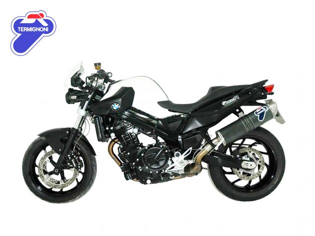 Terminal Termignoni ovalado acero inoxidable y carbono para BMW F800GS Adventure