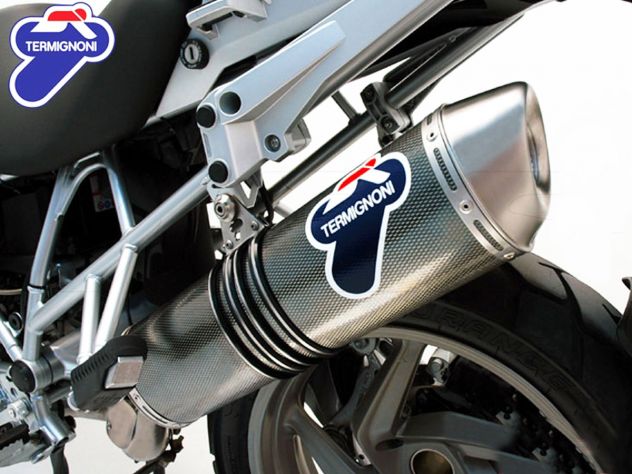 Escape Termignoni Oval efecto carbono BMW F800GS F650GS 2009-2014 homologado