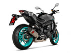 Sistema Racing Line Akrapovic completo Yamaha FZ-09 vista lateral