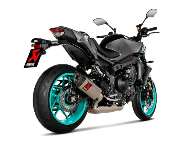 Sistema Racing Line Akrapovic completo Yamaha FZ-09 vista lateral