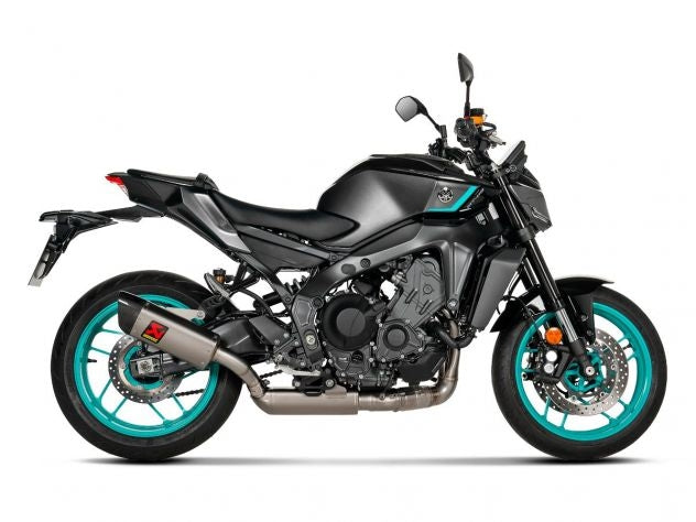 Silenciador titanio Akrapovic con tapa fibra de carbono para MT-09