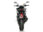 Escape completo Akrapovic Racing Line titanio montado en Yamaha MT-09 2025