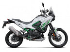 Shield térmico fibra de carbono escape Akrapovic Kawasaki KLE 500