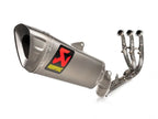 Escape completo Akrapovic titanio racing Yamaha R9 2025 salida lateral derecha