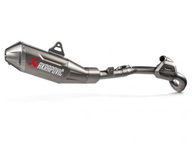 Colector titanio con cámara de resonancia integrada Akrapovic Honda CRF 450 2025