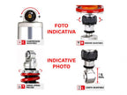 Mono YSS rebote ajustable pistón 45mm BMW R Nine T con homologación ABE
