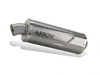 Escape Arrow Indy Race Evo titanio montado CFMOTO 450 MT 2025 vista lateral
