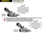 Kit completo Arrow 71162PK doble escape titanio Ducati Panigale V4 2018-2024