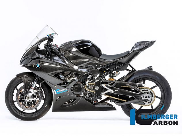 Tanque racing bajo Ilmberger carbono BMW S1000RR carenado competencia