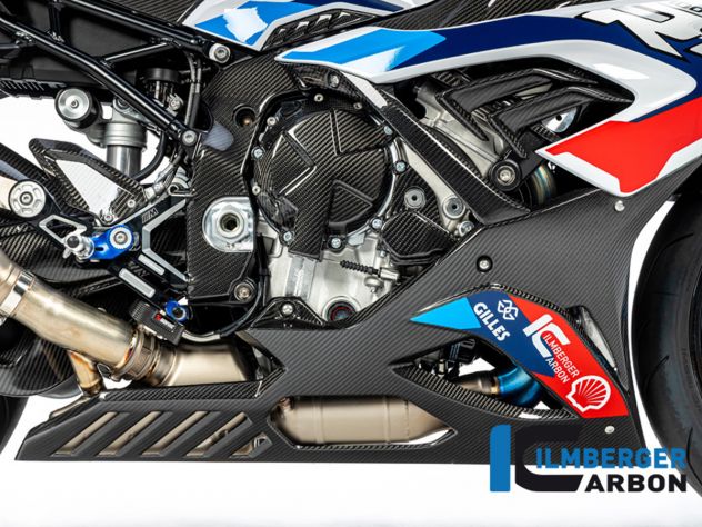 Patrón fibras carbono Lucid Ilmberger bajo tanque S1000RR