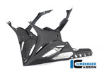 Bajo tank carbono Ilmberger BMW S1000RR 2019-2025 weave Lucid vista frontal