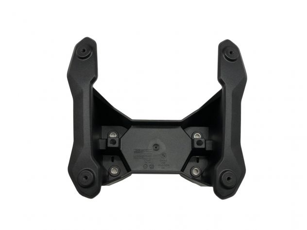 Soporte cúpula WRS BM206N negro para BMW F 750 GS y F 800 GS, bracket de montaje para parabrisas aftermarket