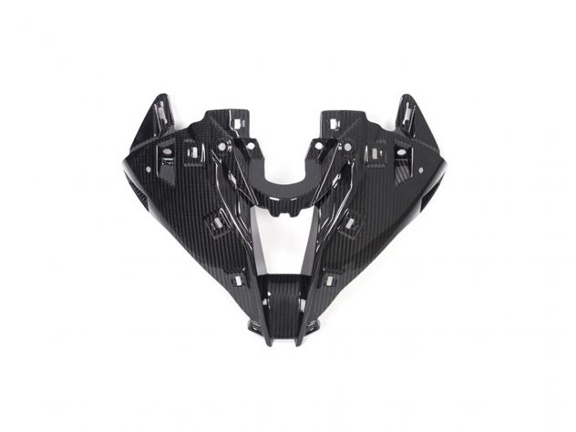 Carenado Ilmberger carbono instalado BMW S1000RR lateral derecho