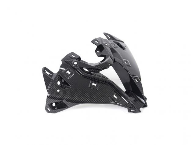Textura carbono Ilmberger conducto aire frontal S1000RR detalle trama