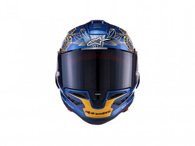 Spoiler trasero intercambiable Race y winglets laterales casco Alpinestars Supertech R10