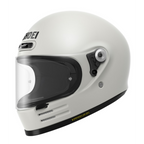 Casco Shoei Glamster 06 Blanco vista lateral derecha
