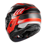 Casco Shoei GT-Air 3 Agility TC-1 vista trasera con extractores de ventilación