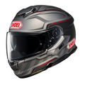Casco Shoei GT-Air 3 Discipline TC1 vista lateral derecha con gráfica bicolor mate
