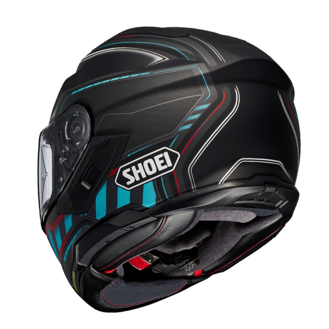 Casco GT-Air 3 Discipline TC2 vista trasera con extractores Variable Axis