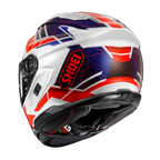 Casco Shoei GT-Air 3 Hike TC10 vista lateral izquierda perfil aerodinámico