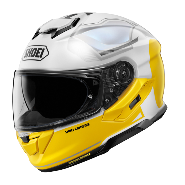 Casco Shoei GT-Air 3 Mike TC3 gráfica alternativa negro blanco gris