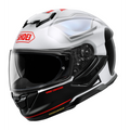 Casco Shoei GT-Air 3 Mike TC6 perfil lateral derecho fondo blanco