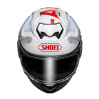 Casco Shoei GT-Air 3 Mike TC6 vista frontal completa diseño deportivo