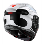 Casco Shoei GT-Air 3 Mike TC6 perfil izquierdo detalle gráficas Mike