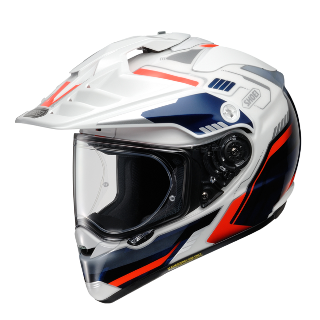 Casco Shoei Hornet ADV 06 Invigorate TC10 vista lateral derecha