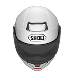 Casco modular Shoei Neotec 3 Blanco perfil izquierdo mostrando ventilaciones