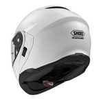 Shoei Neotec 3 Blanco vista frontal con pantalla CWR-F2 antivaho
