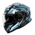 Casco Shoei Neotec 3 Fragments TC2 vista lateral derecha fondo blanco